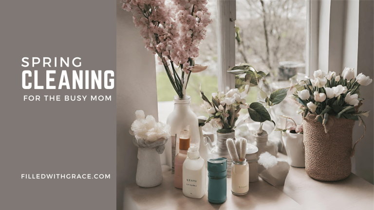 Spring Cleaning for the Busy Mom