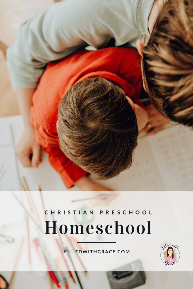Christian Homeschooling for Preschool